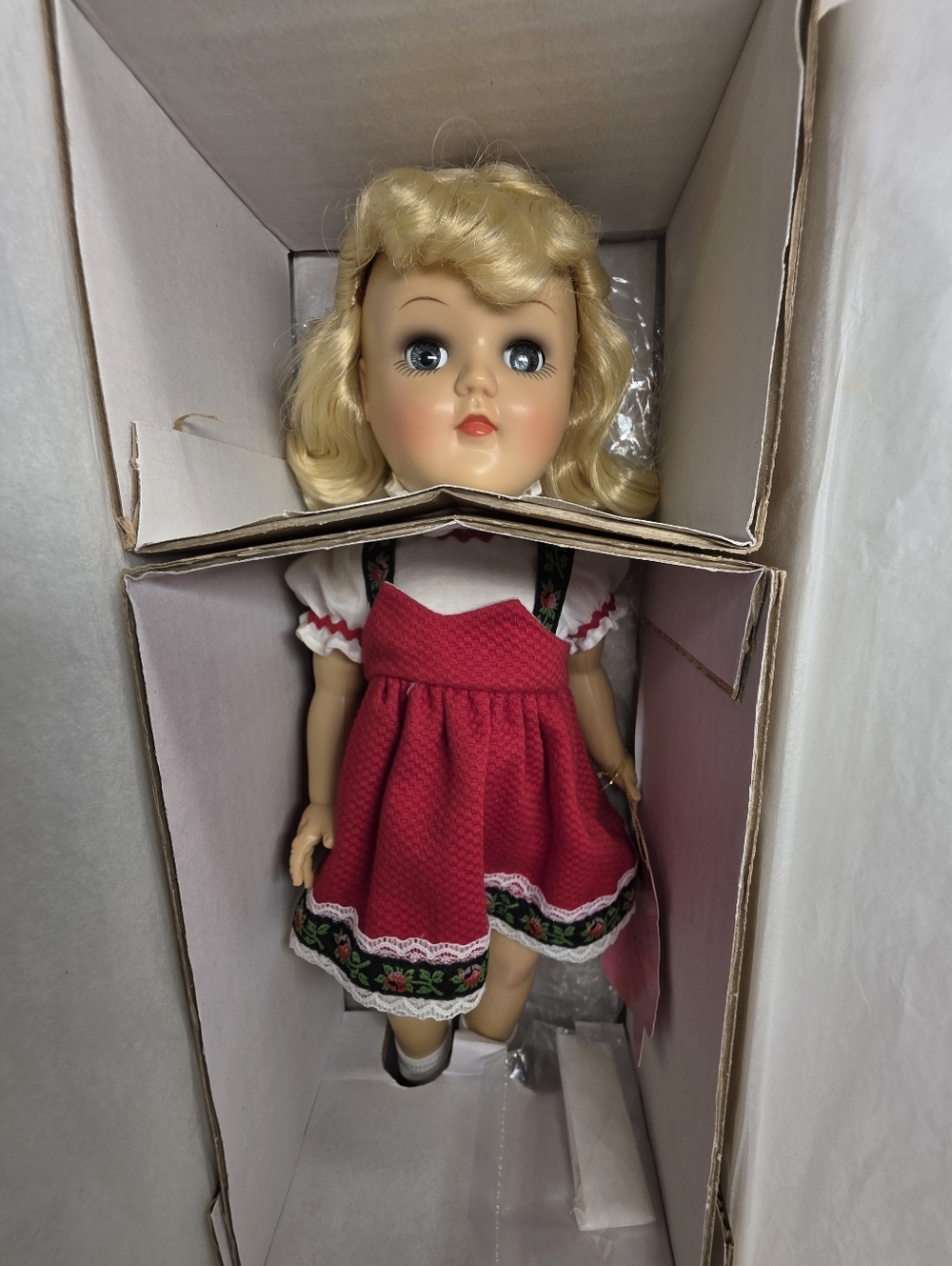 Effanbee Reproduction Toni 14" Doll Little Miss Swiss